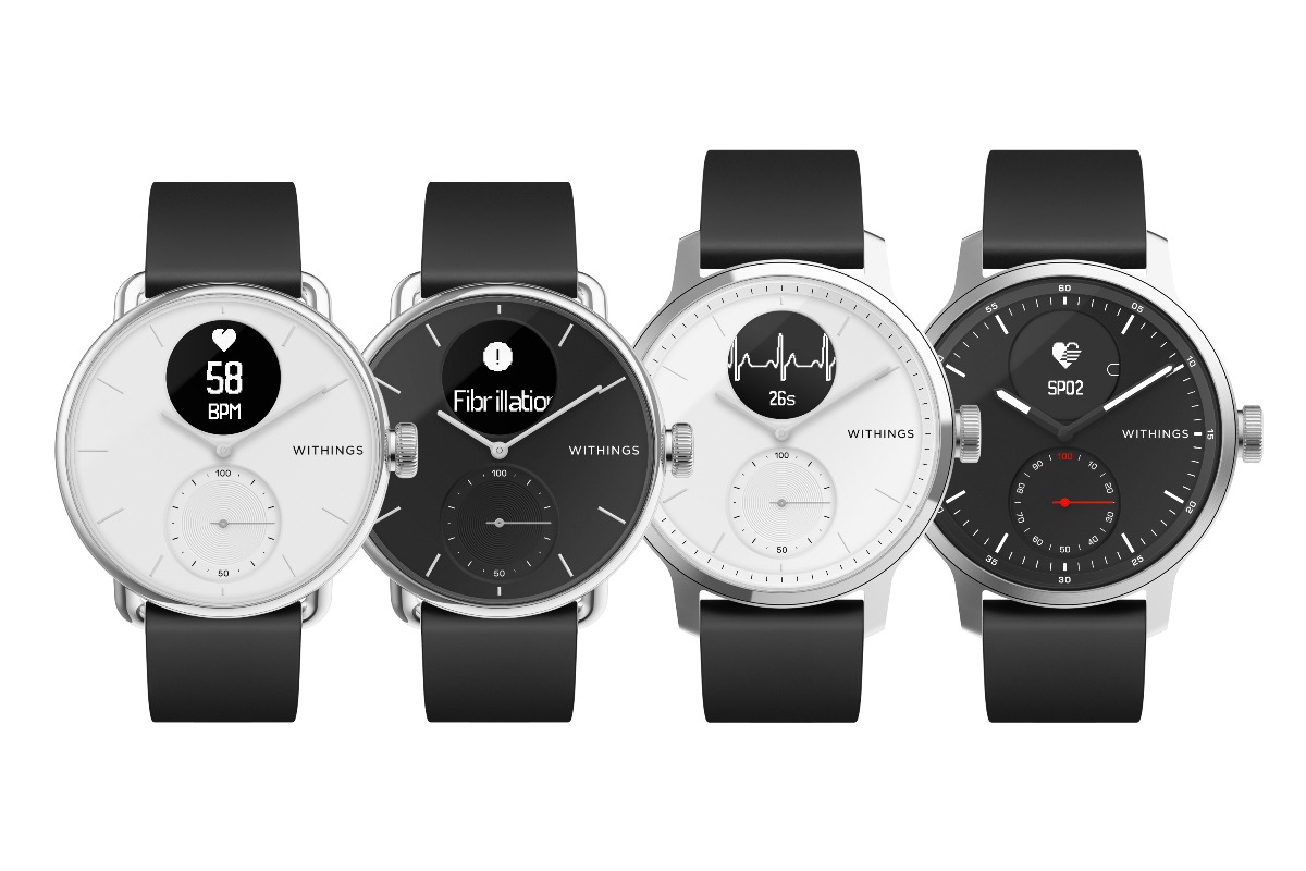 Withings offers the classic watch appearance