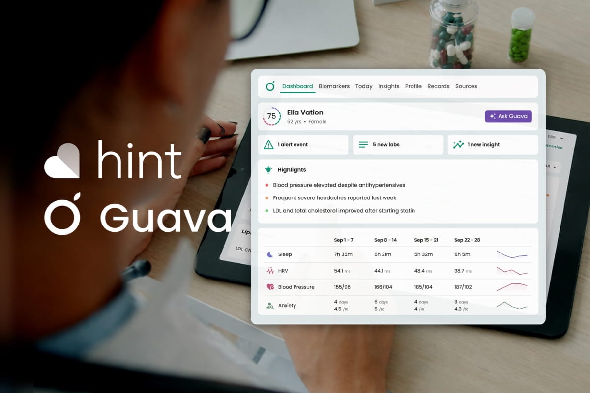 Guava and Hint integration for direct primary care and concierge practices