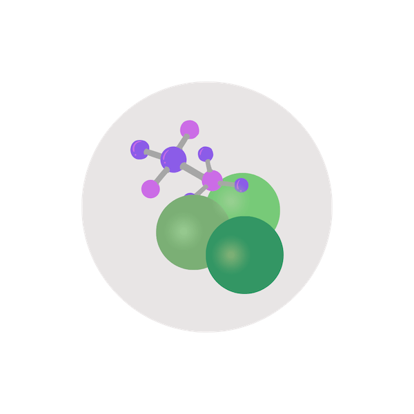 Albumin bound to a substance