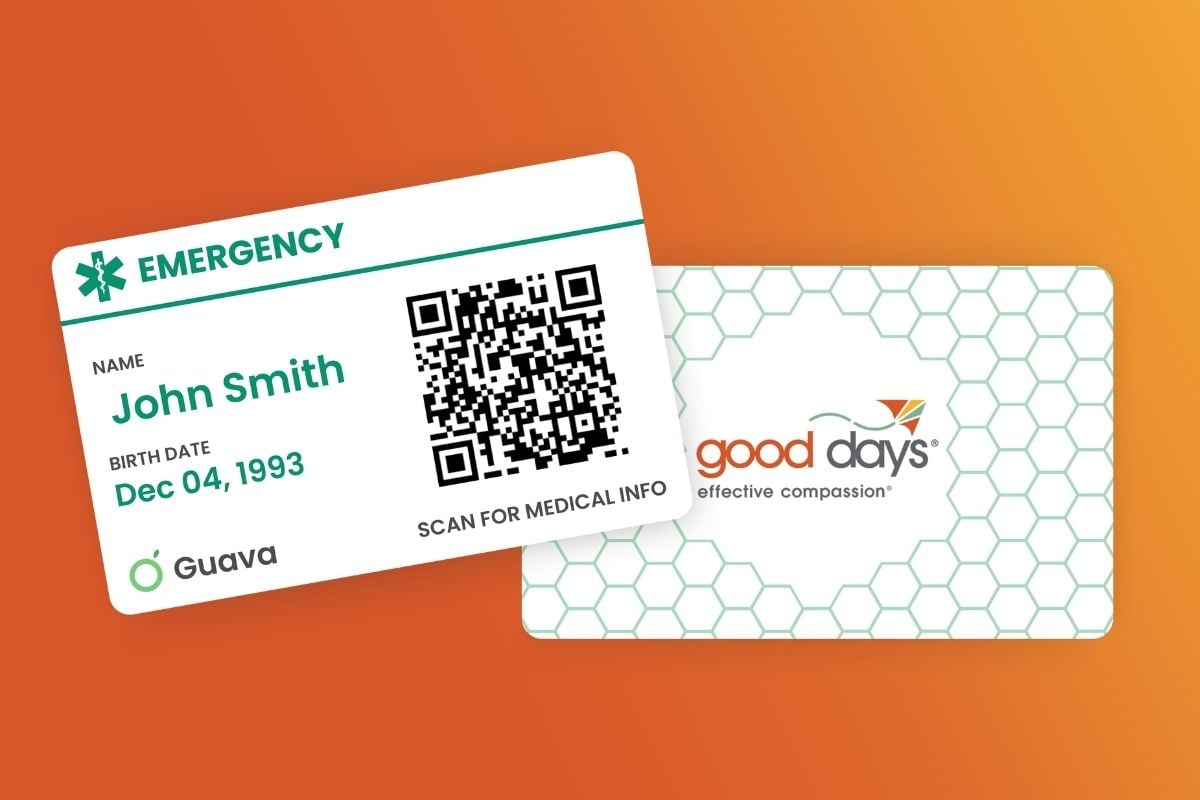 Good Days and Guava Health Emergency Card collaboration